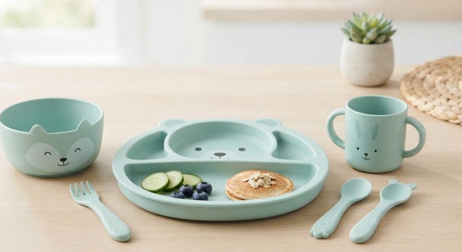 Bamboo Dining Set — alternate view